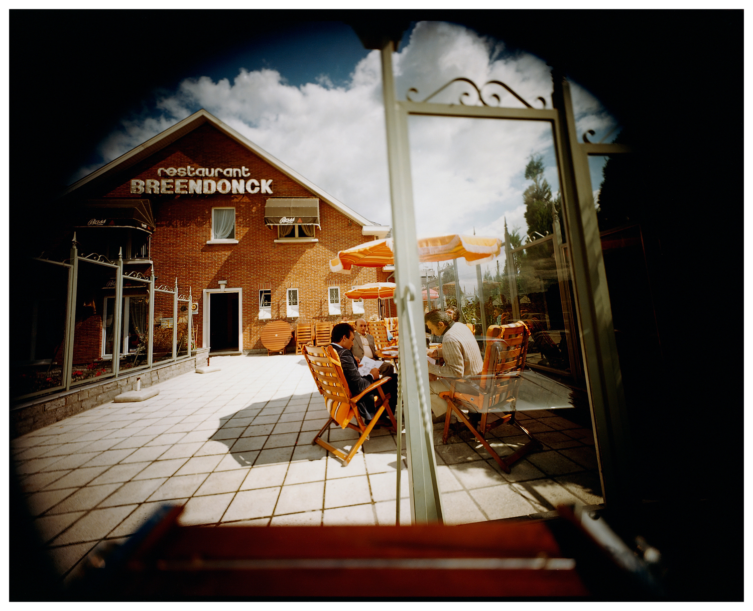 James Friedman, Restaurant, Fort Breendonck concentration camp, near Brussels, Belgium, 1981. Photograph, 16 x 20 inches. Courtesy of the artist